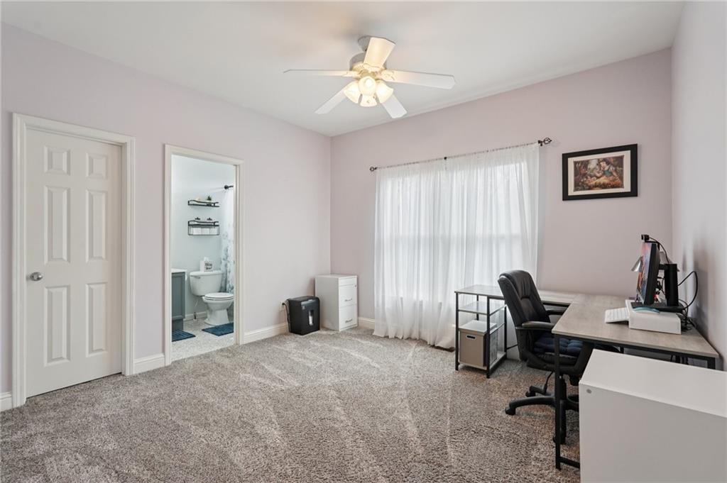 788 Highcrest Drive Acworth, GA 30101 - Photo 32 of 103 a view of a workspace with furniture and a window