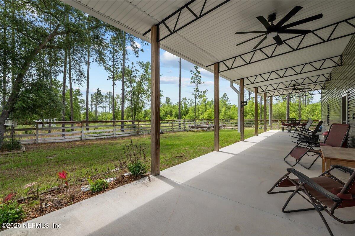 7914 Odom Rnch Trail Keystone Heights, FL 32656 - Photo 44 of 60 Front Porch of 40x60 Barn