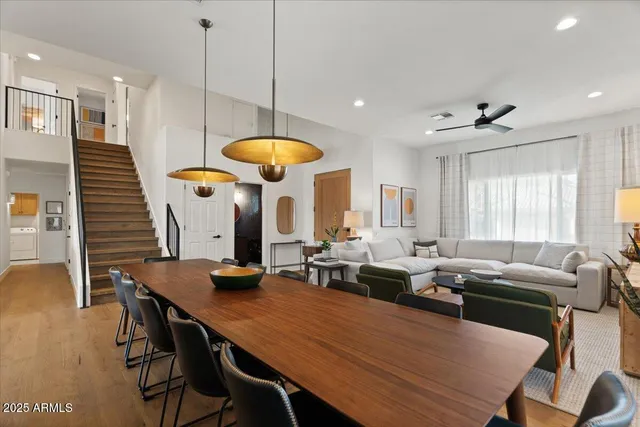 a kitchen with a sink a stove cabinets and a counter top space