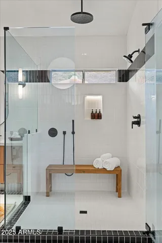 an aerial view of a fireplace with wooden floor