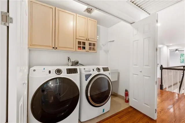 a view of empty room