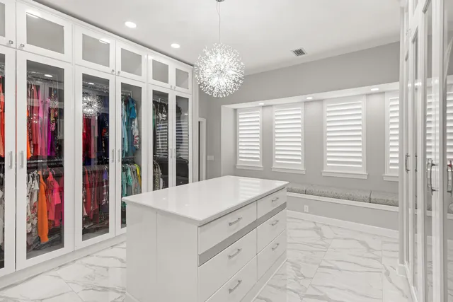 a view of an entryway with hallway and toys