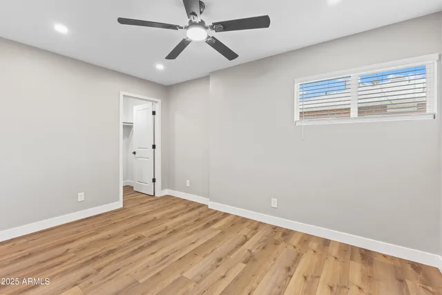wooden floor in an empty room