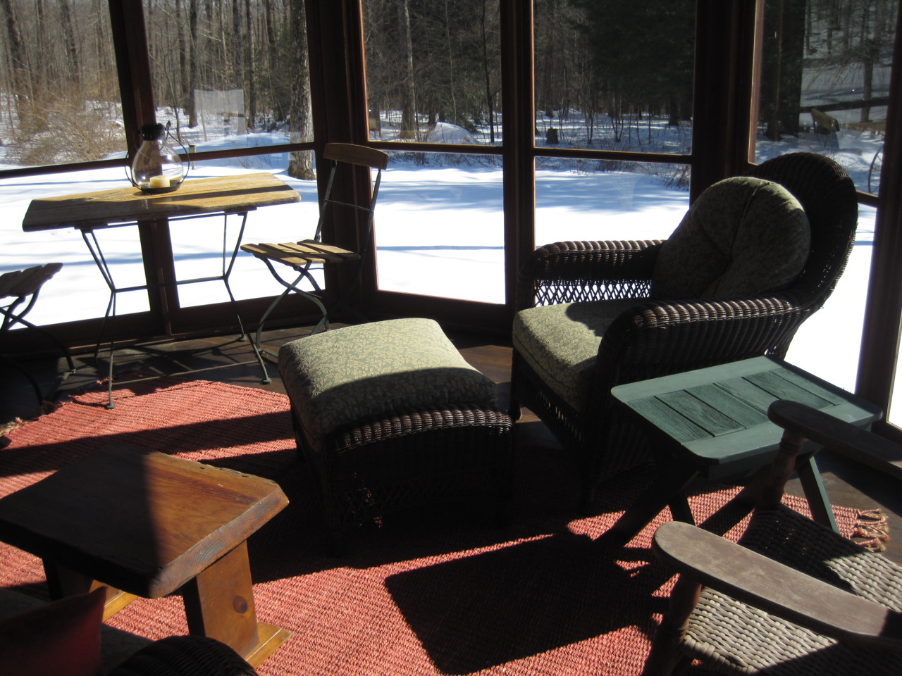 97 Cunningham Hill Road Richmond, MA 01254 - Photo 17 of 33 Winter View of Porch