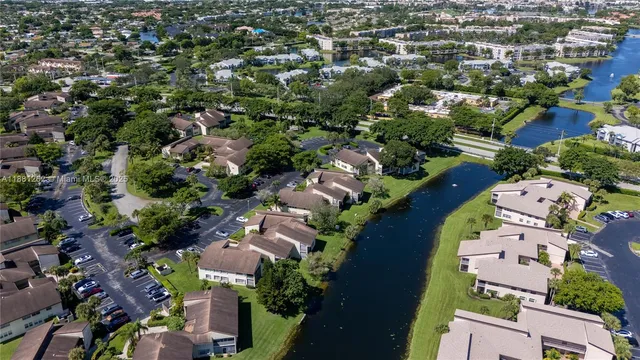 an aerial view of a city with lots of residential buildings