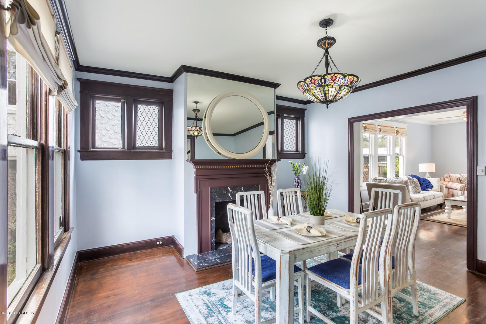 1620 Cherry Street Jacksonville, FL 32205 - Photo 12 of 34 a view of a dining room with furniture window and wooden floor