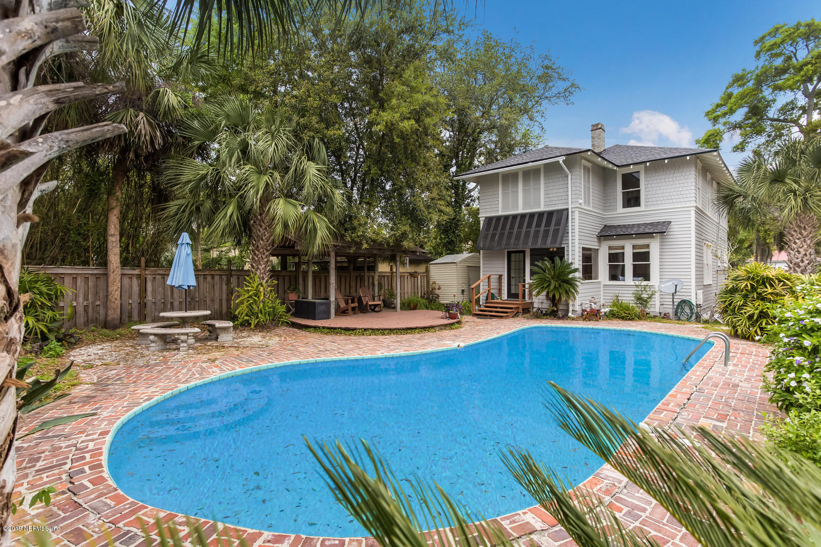 1620 Cherry Street Jacksonville, FL 32205 - Photo 7 of 34 a view of a house with pool and sitting area