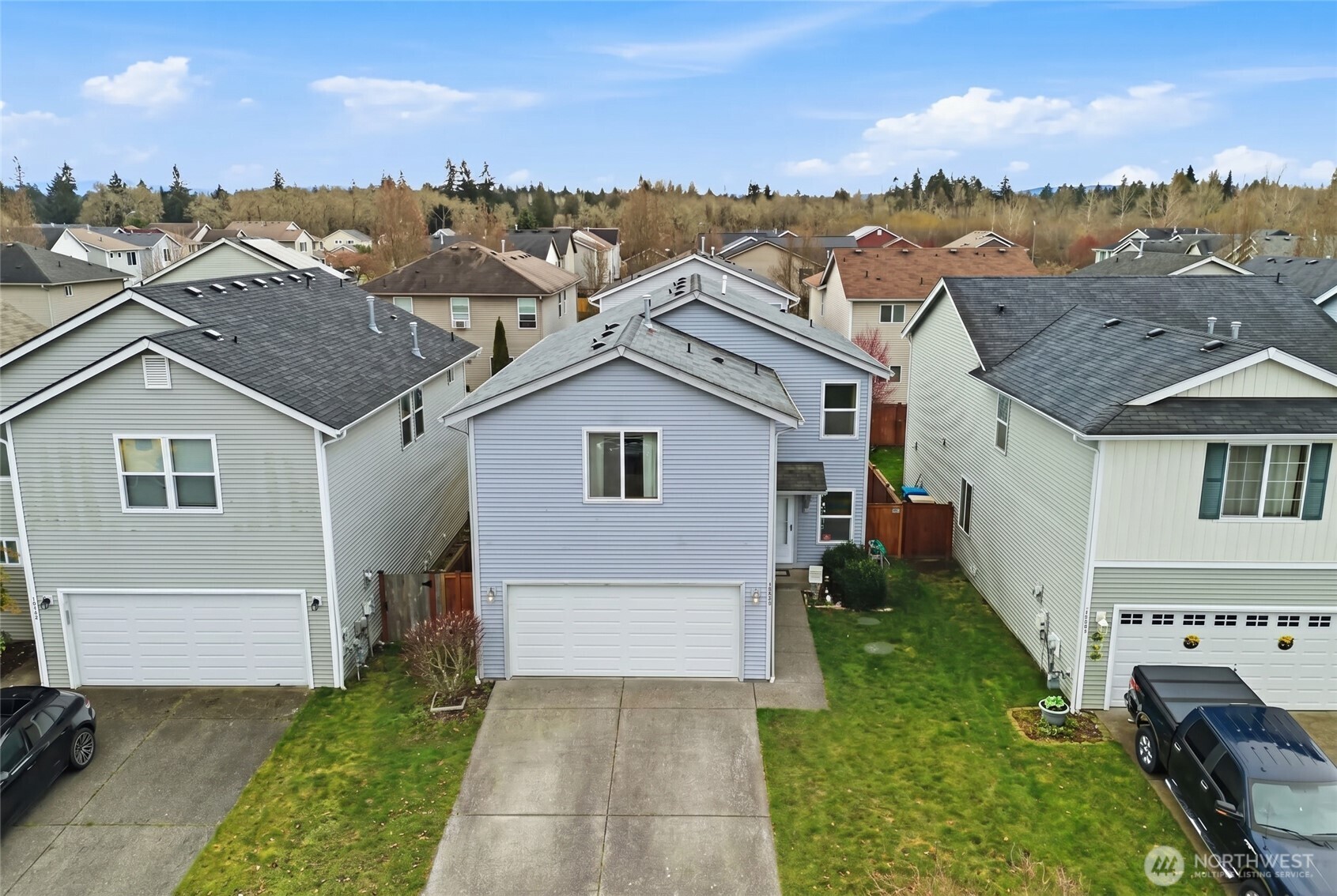 14839 99th Way Southeast Yelm, WA 98597 - Photo 31 of 31 a view of a house with a yard