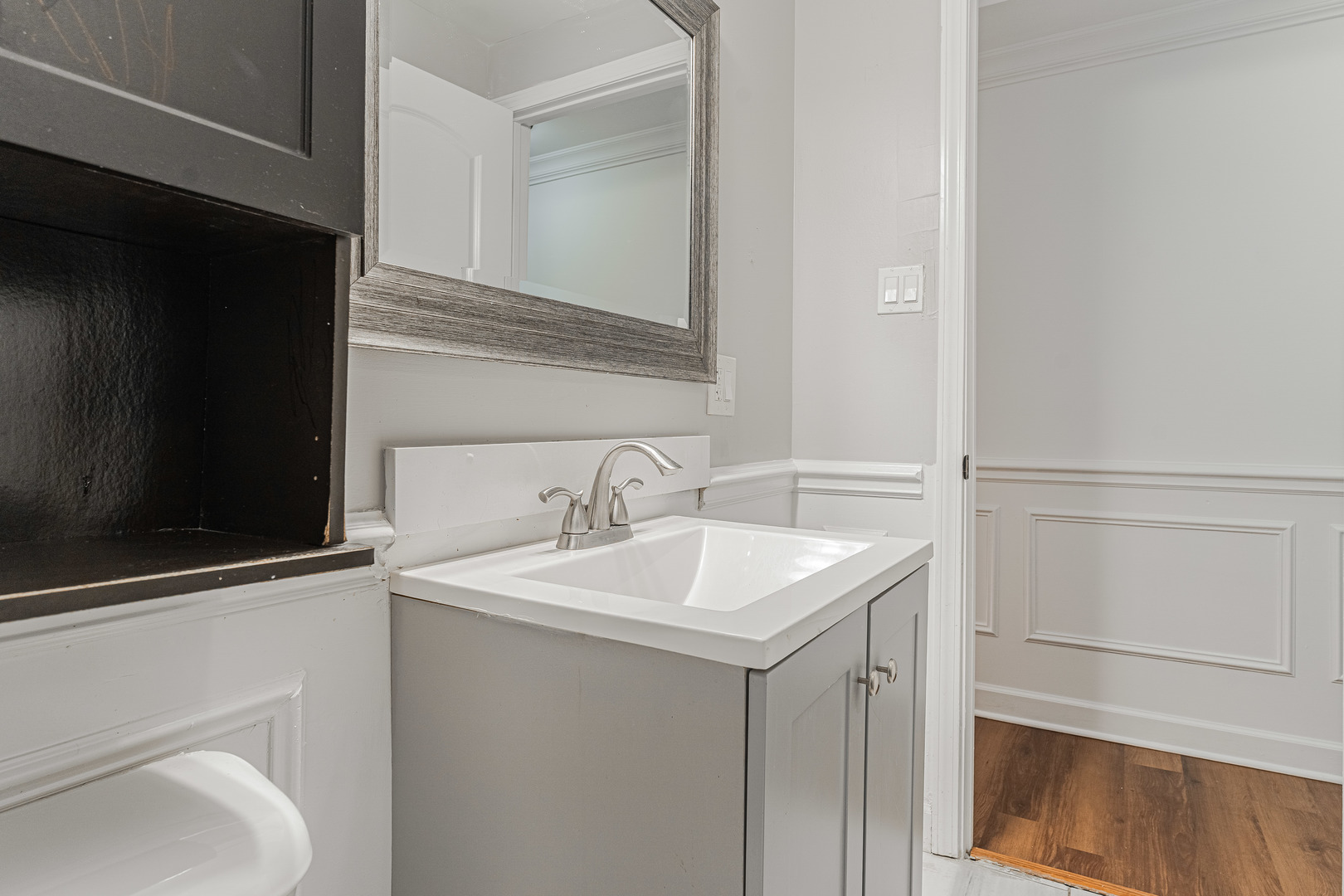 10528 South Aberdeen Street Chicago, IL 60643 - Photo 26 of 33 a bathroom with a sink and a toilet