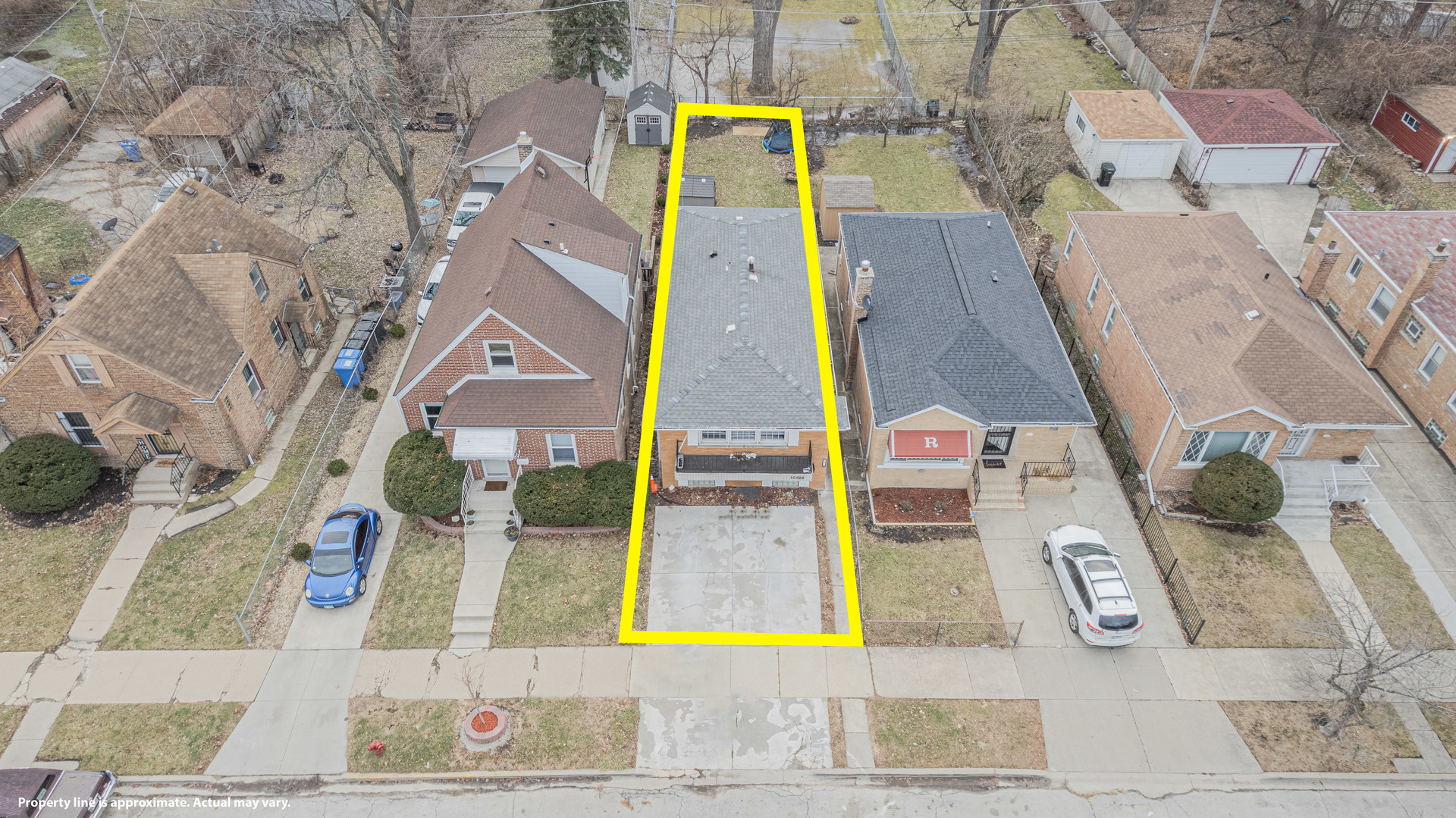 10528 South Aberdeen Street Chicago, IL 60643 - Photo 3 of 33 an aerial view of a house with a swimming pool