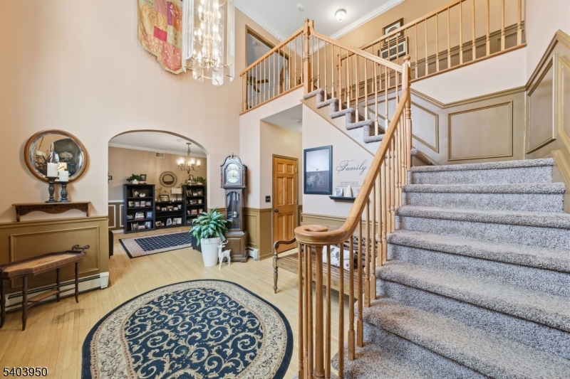 1 Worthington Road Columbia, NJ 07832 - Photo 4 of 50 a view of entryway and hall with wooden floor