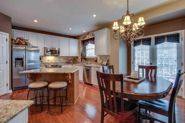 118 Chester Stevens Road Franklin, TN 37067 - Photo 8 of 20 Island for quick snacks and a bright breakfast area for more casual dining