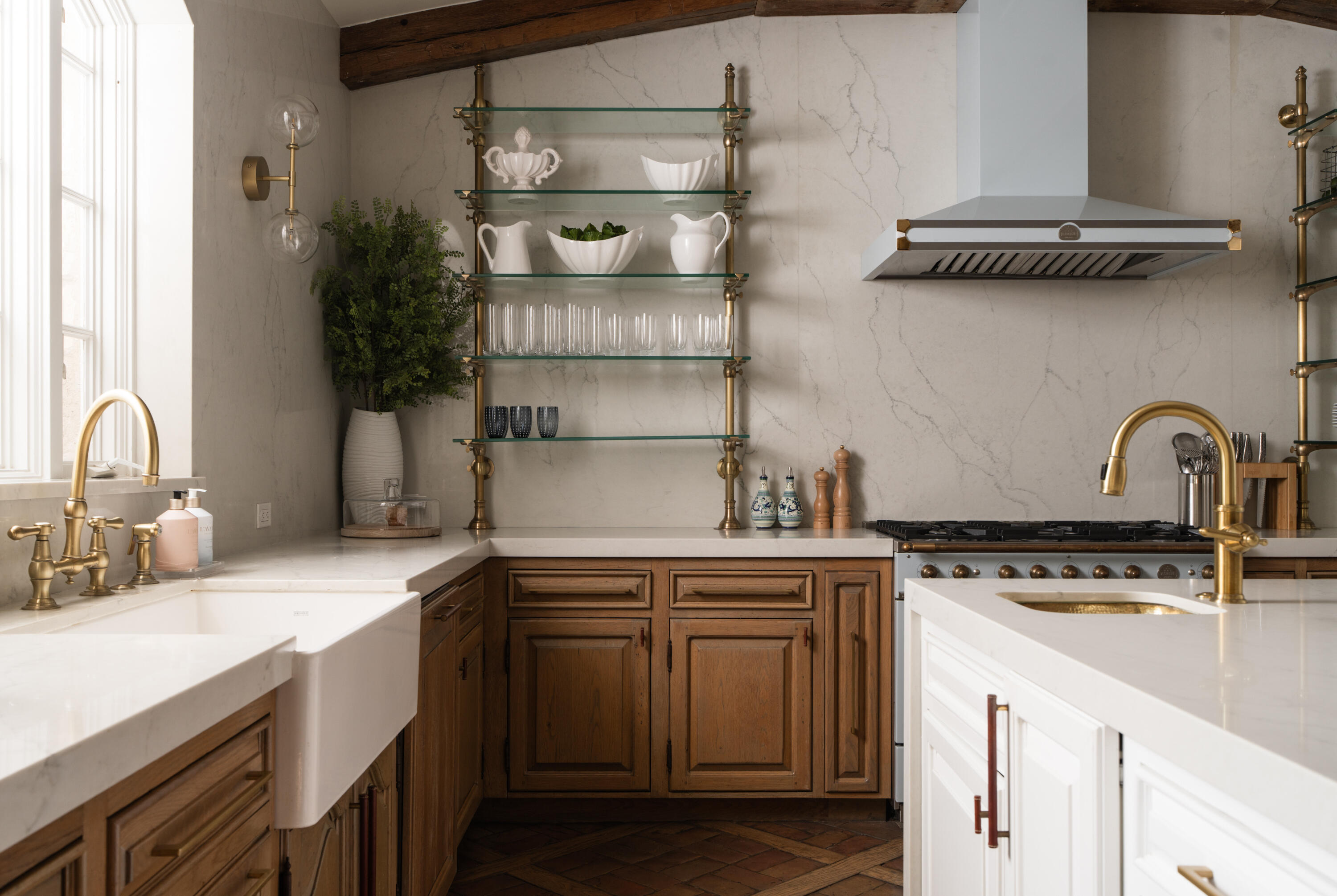 1567 East Valley Road Montecito, CA 93108 - Photo 4 of 34 a kitchen with a sink and cabinets