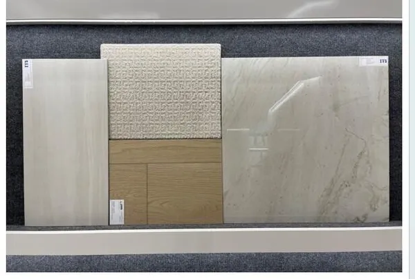 a view of wooden door