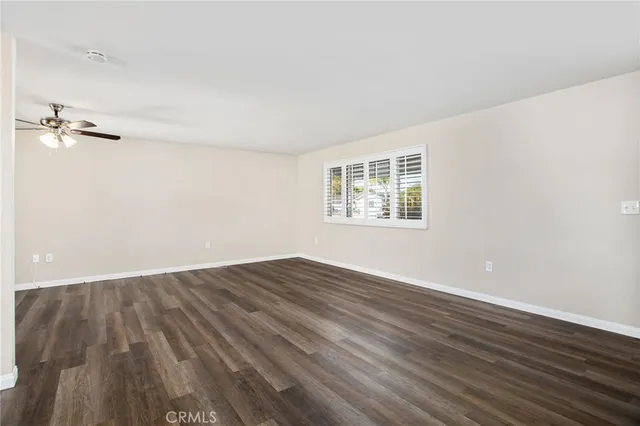 wooden floor in a room