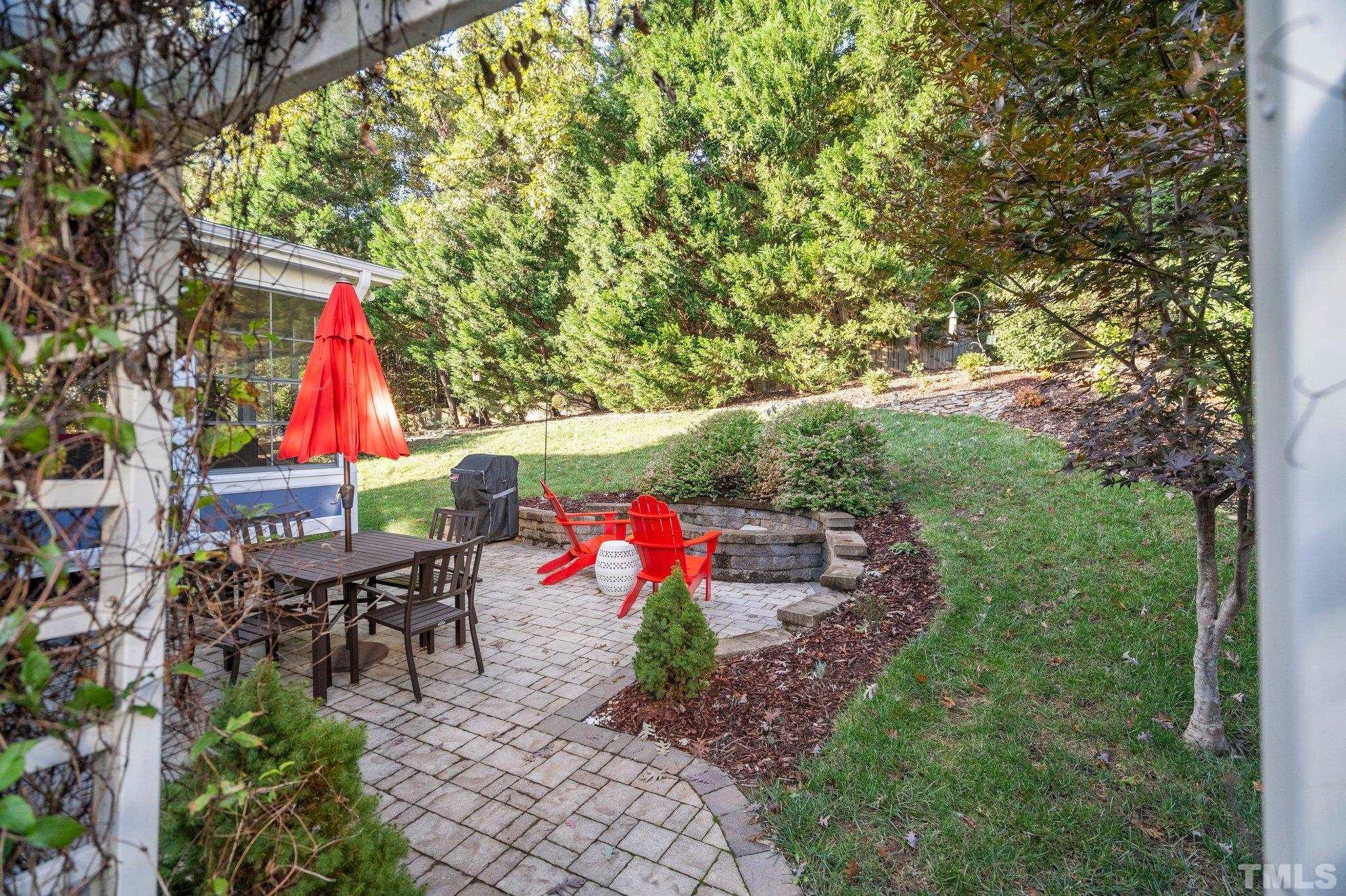 1512 Wood Spring Court Raleigh, NC 27614 - Photo 34 of 39 a view of outdoor space yard and patio