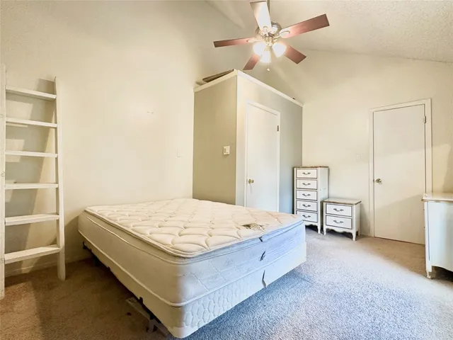 a workspace with furniture and window