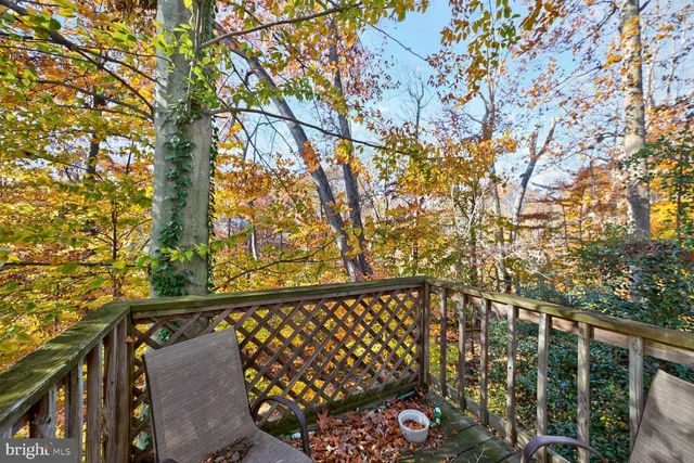 a view of a black gate