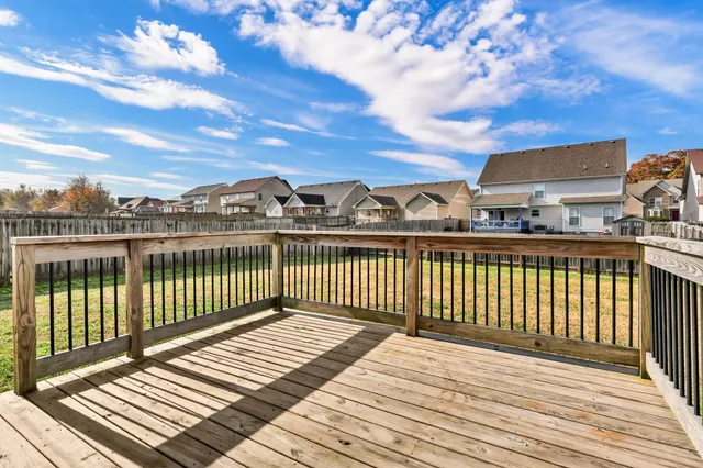 a view of city from a balcony