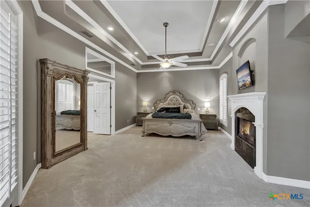 a car that is parked in a garage