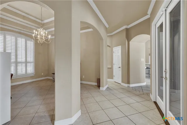 a view of a bathroom with a shower