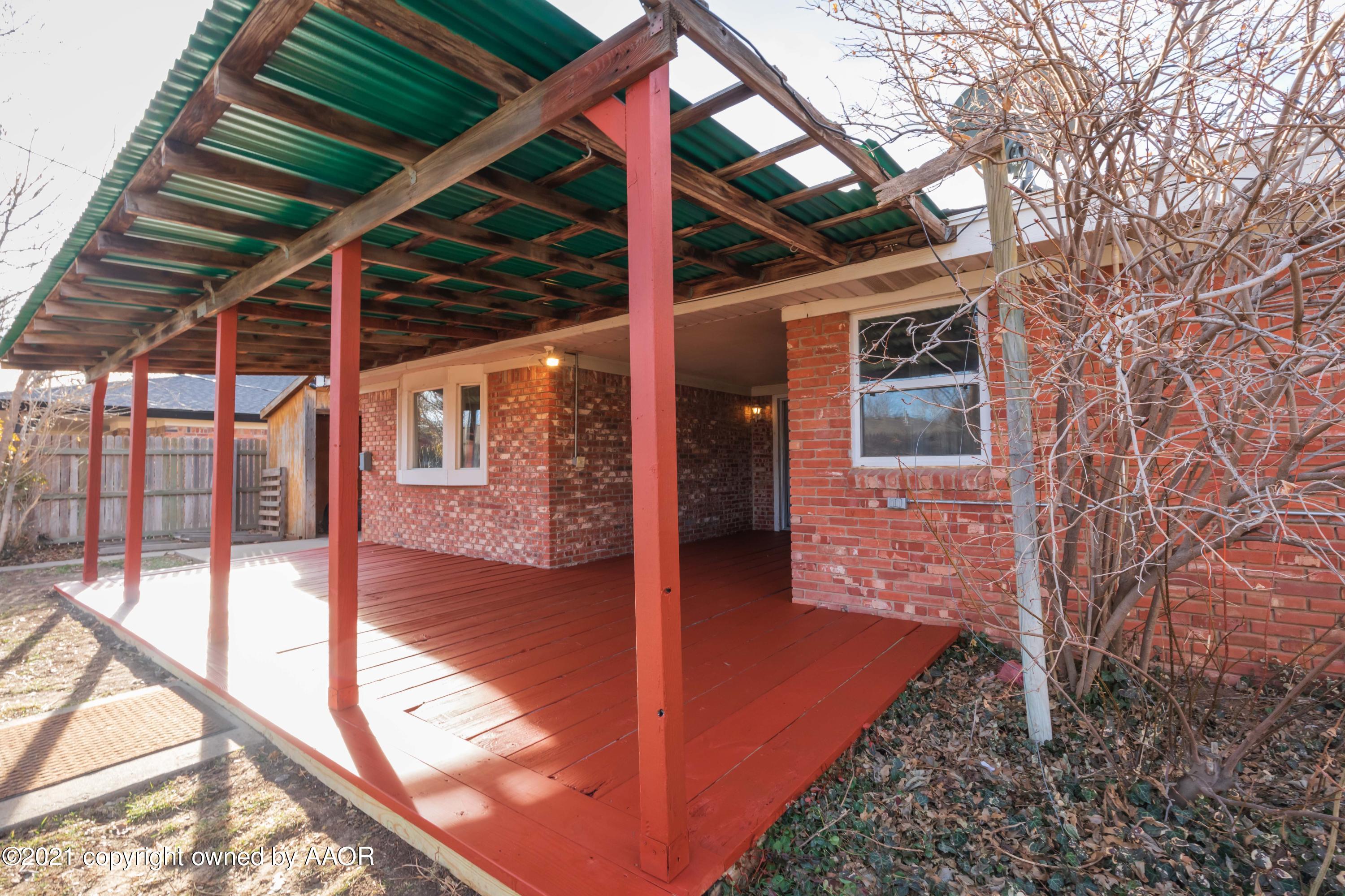 7106 Dreyfuss Road Amarillo, TX 79106 - Photo 43 of 51 PATIO