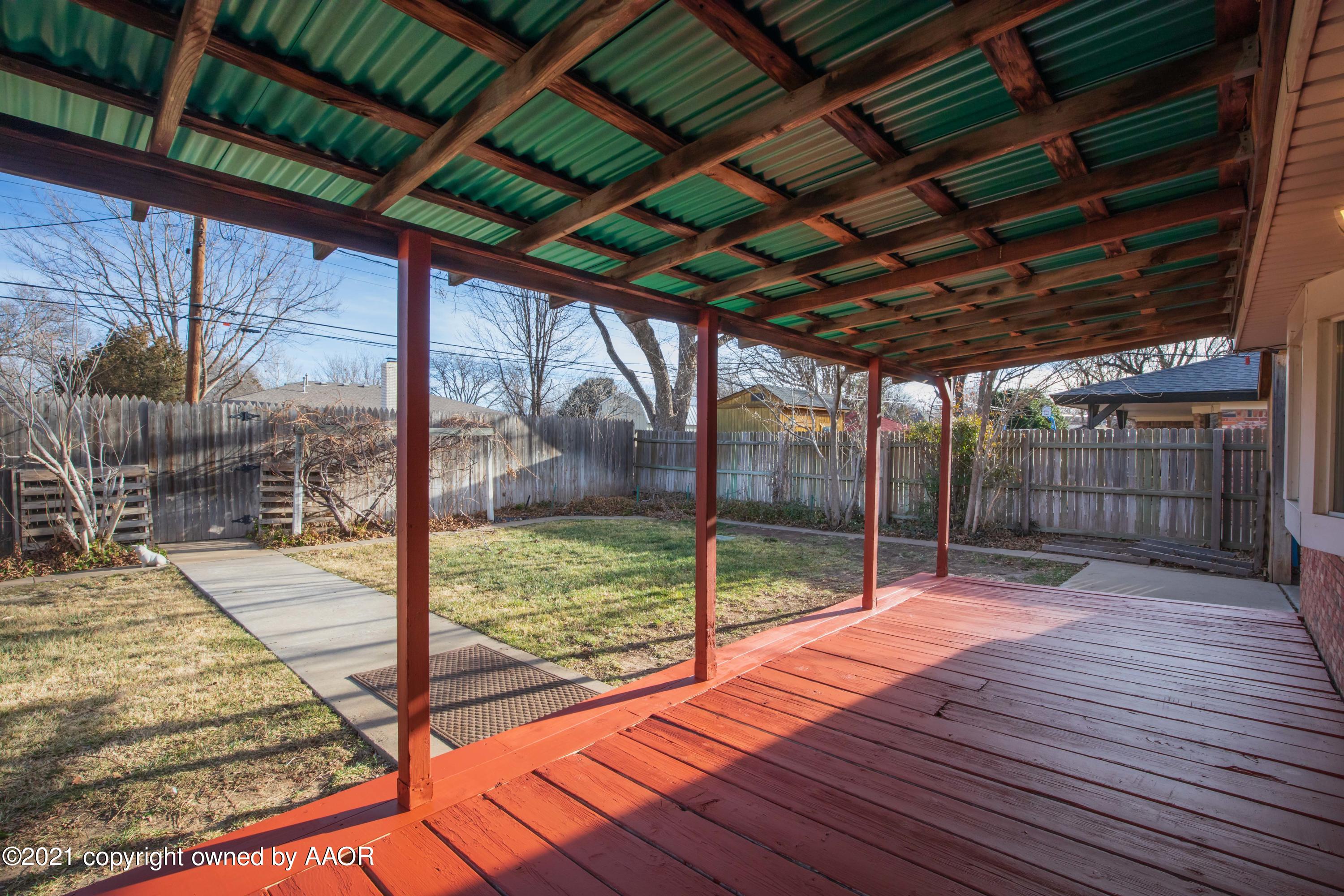 7106 Dreyfuss Road Amarillo, TX 79106 - Photo 44 of 51 PATIO