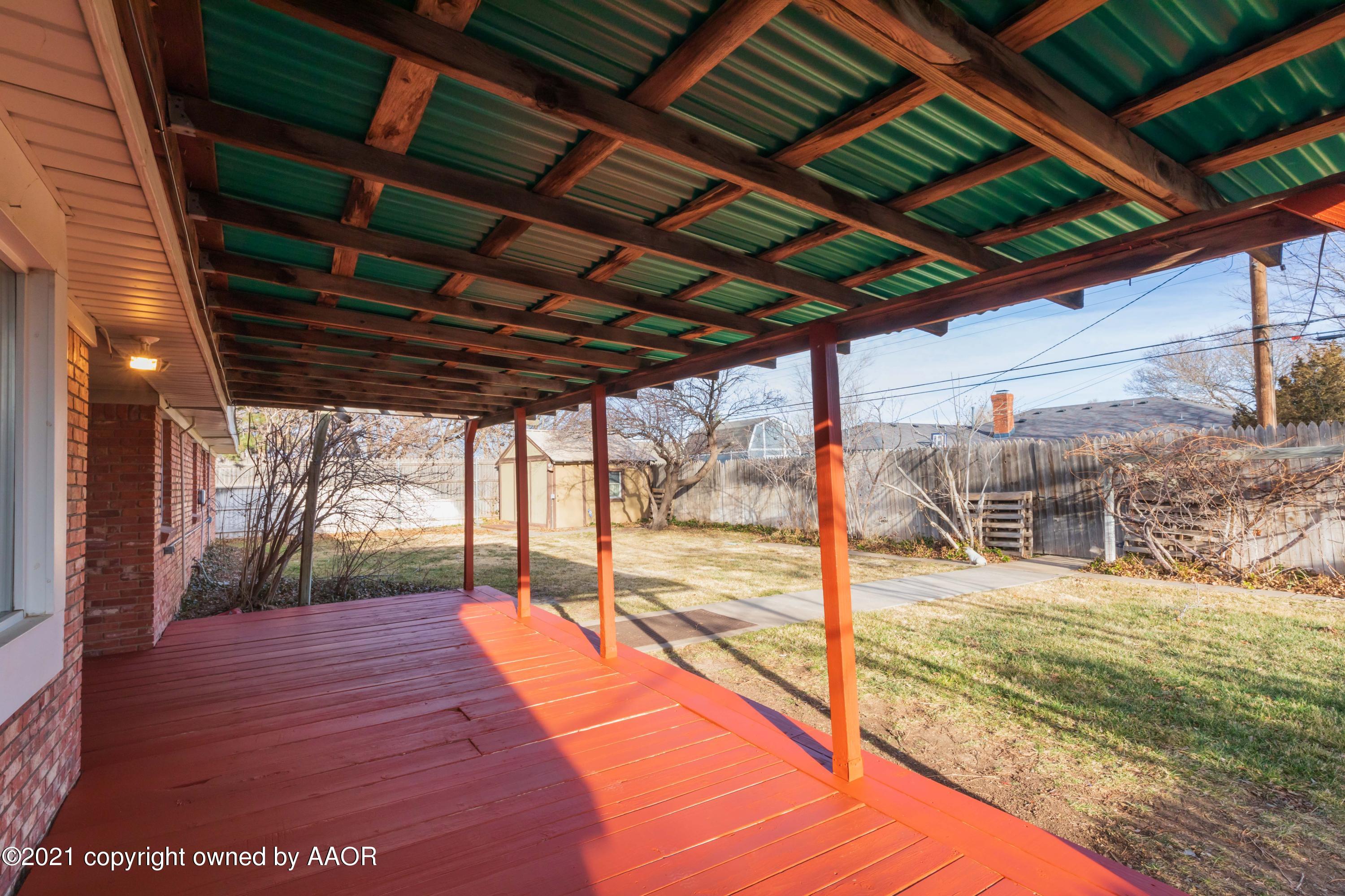 7106 Dreyfuss Road Amarillo, TX 79106 - Photo 45 of 51 PATIO