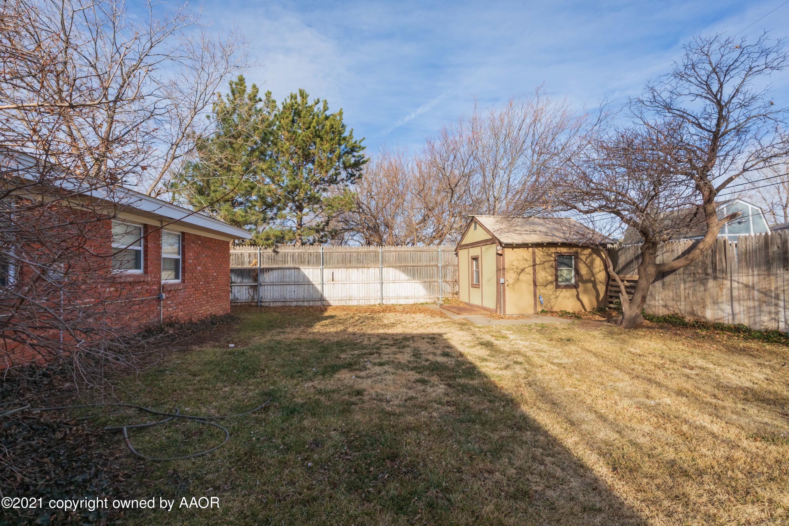 7106 Dreyfuss Road Amarillo, TX 79106 - Photo 47 of 51 BACKYARD