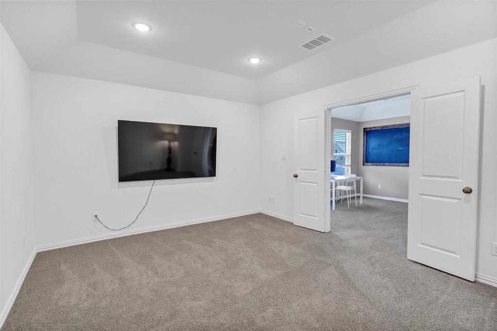 136 Derrett Lane Rhome, TX 76078 - Photo 27 of 40 a view of a livingroom with an empty space
