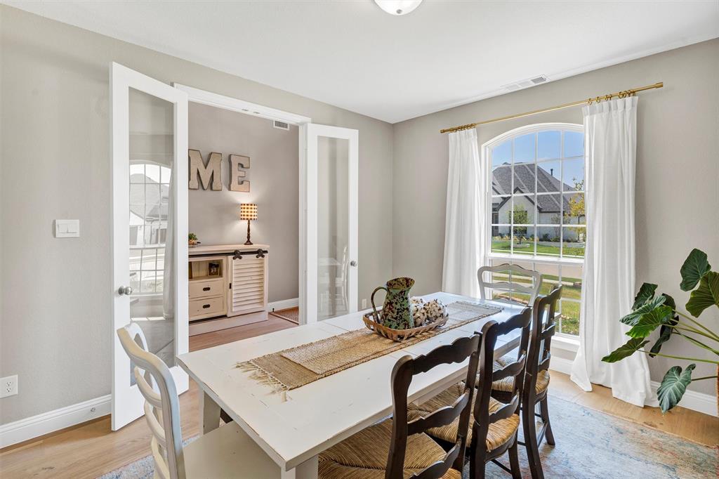 136 Derrett Lane Rhome, TX 76078 - Photo 7 of 40 a dining room with furniture and window