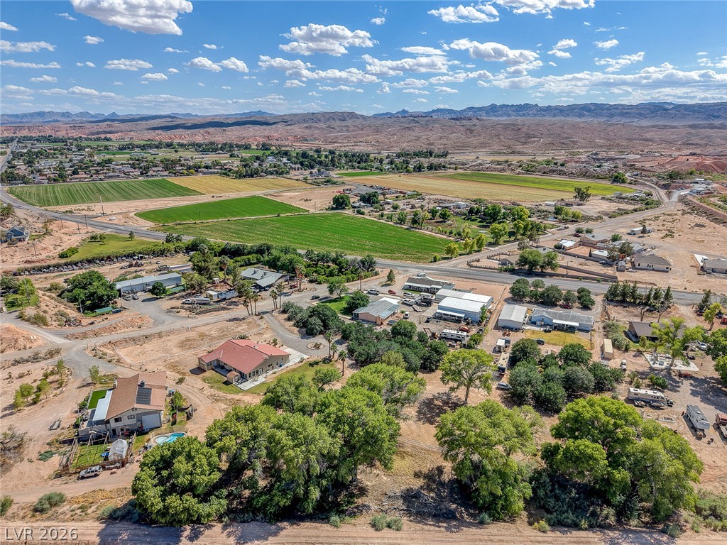 1950 Bowman Road Logandale, NV 89021 - Photo 77 of 81 Panoramic views of lush fields and distant mountains define this exceptional desert landscape.
