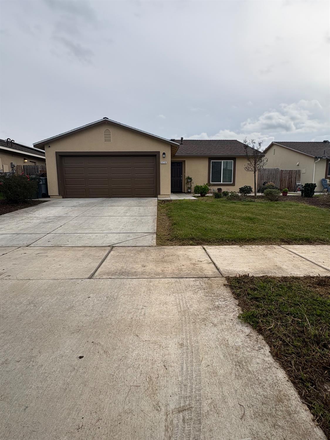 Front street view. Paid Solar Panels. Sprinklers-wrap around sidewalks and extra front patio area