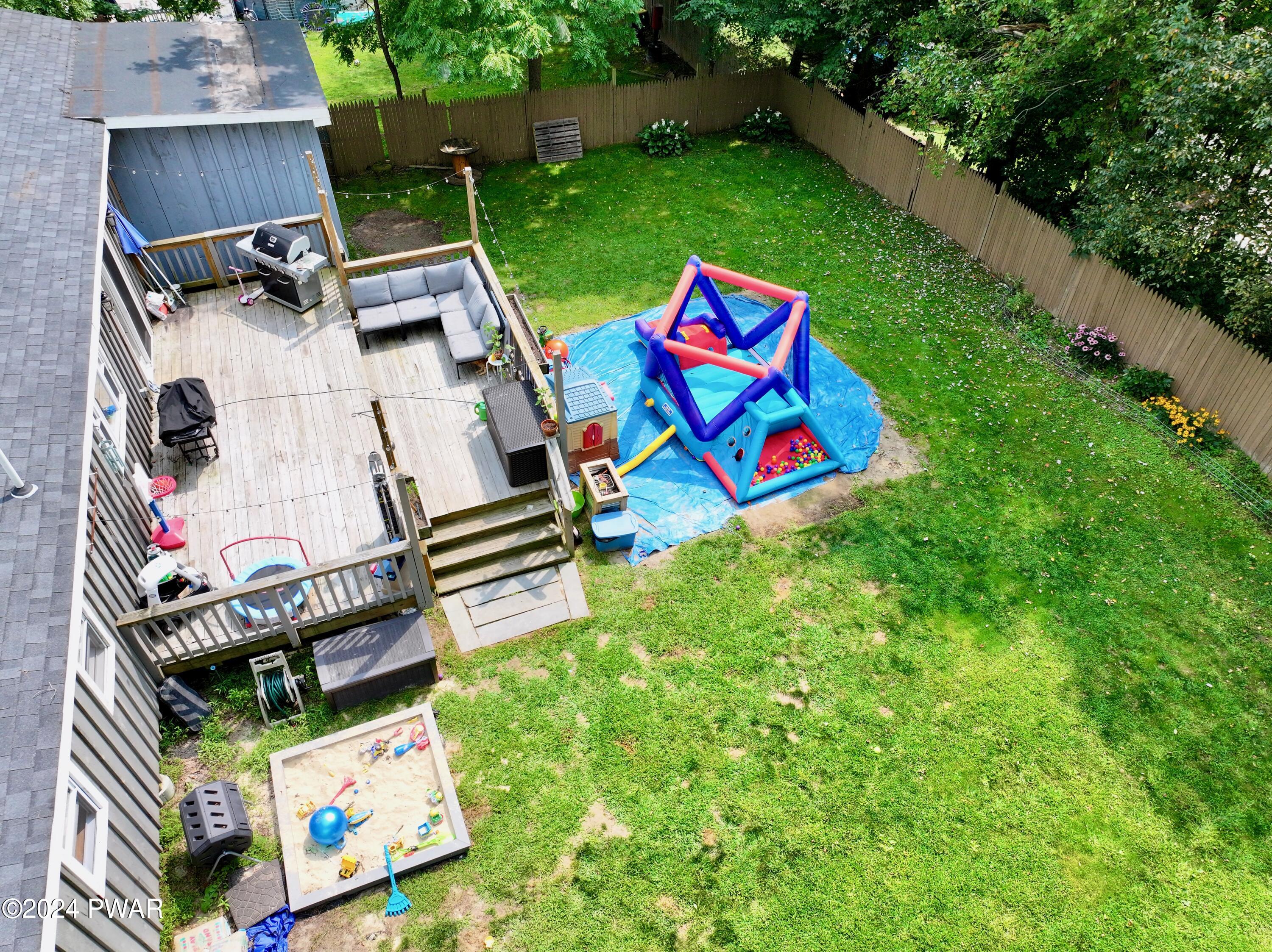 361 Ridge Avenue Hawley, PA 18428 - Photo 49 of 57 Aerial of yard