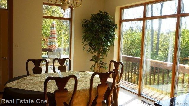 29203 Utley Road Farmington, MI 48334 - Photo 7 of 14 DINING ROOM WITH VIEWS