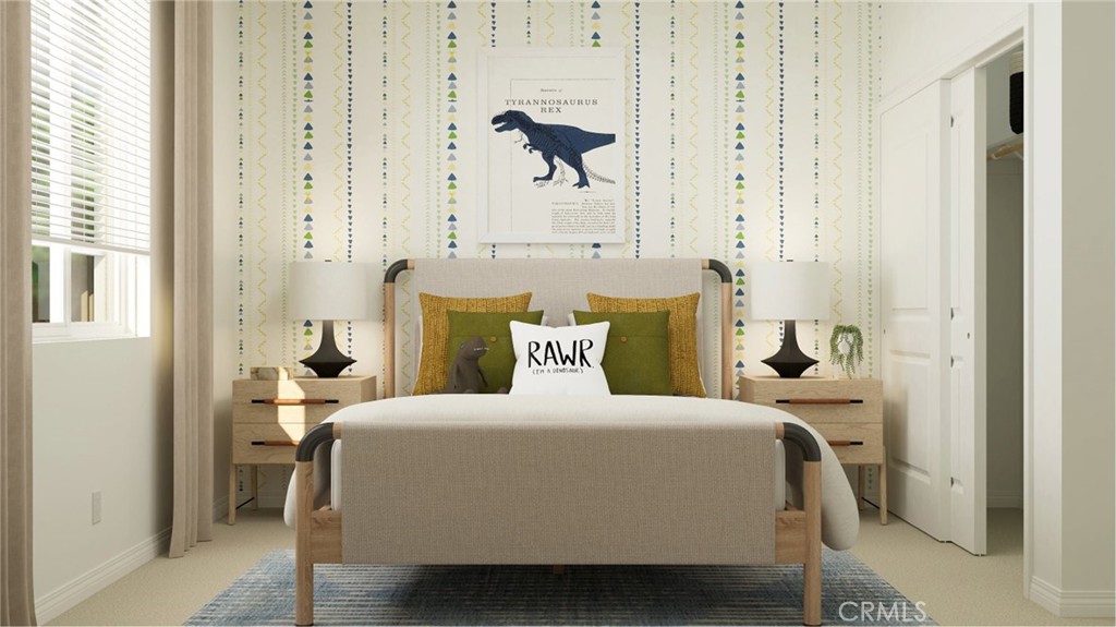 369 Deer Lane Way Perris, CA 92570 - Photo 7 of 15 a bedroom with a bed and a window