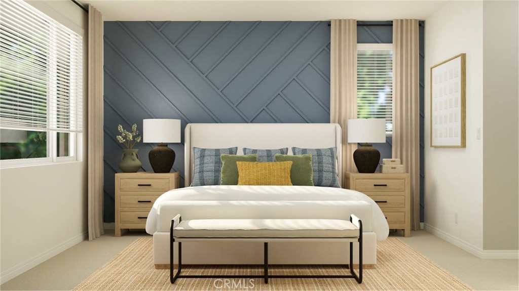 369 Deer Lane Way Perris, CA 92570 - Photo 10 of 15 a bed sitting in a bedroom next to a window