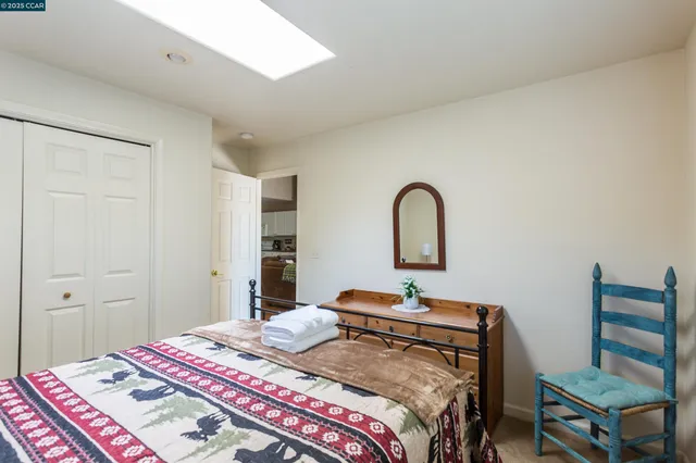 a house view with a seating space