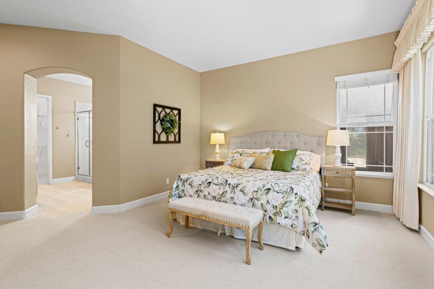 7071 Eagle Ridge Drive Gilroy, CA 95020 - Photo 36 of 72 a bedroom with a bed and a table in it