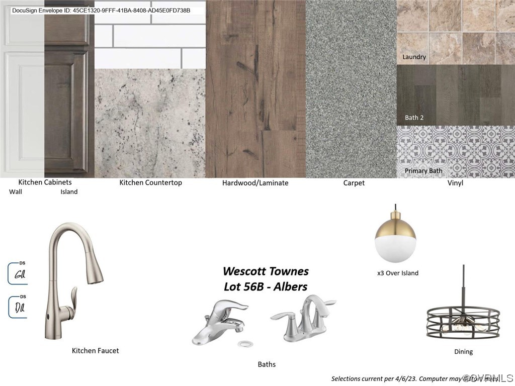 12731 Deep Wl Road Midlothian, VA 23112 - Photo 30 of 50 Collage shows actual design finishes in the home.