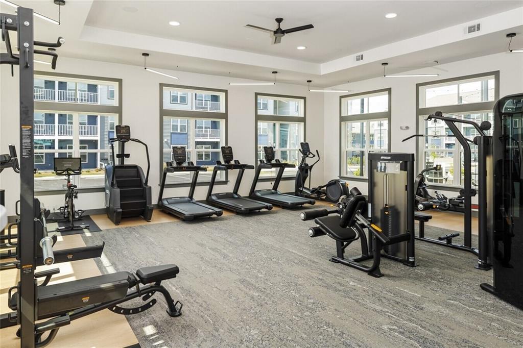 191 Commerce Drive, Unit B1 Villa Rica, GA 30180 - Photo 26 of 30 a view of a room with gym equipment