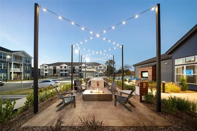 a car parked in front of a building