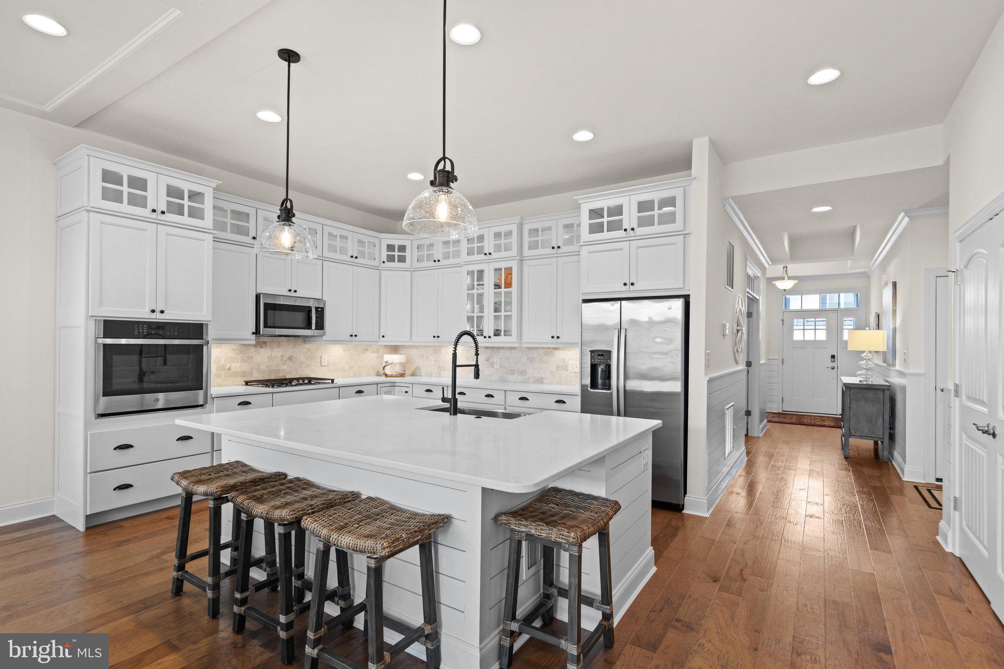 11119 Marvil Road Lewes, DE 19958 - Photo 10 of 56 Modern gourmet kitchen | oversized quartz island.