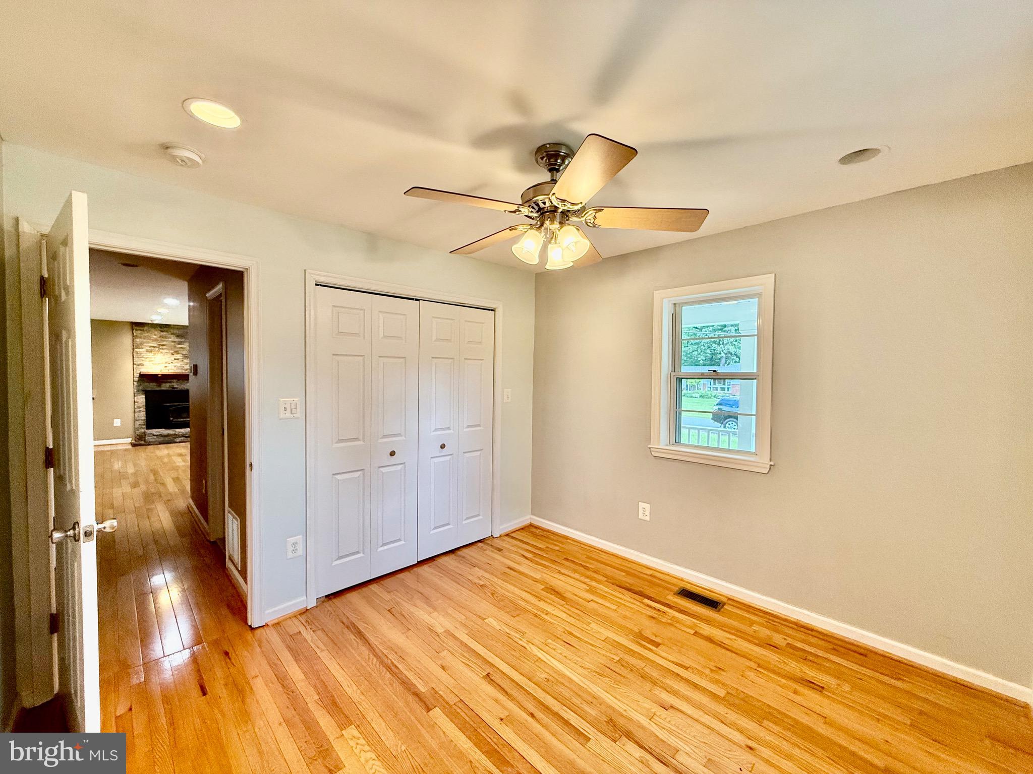6605 Keene Drive Springfield, VA 22152 - Photo 110 of 127 wooden floor in an empty room with a window