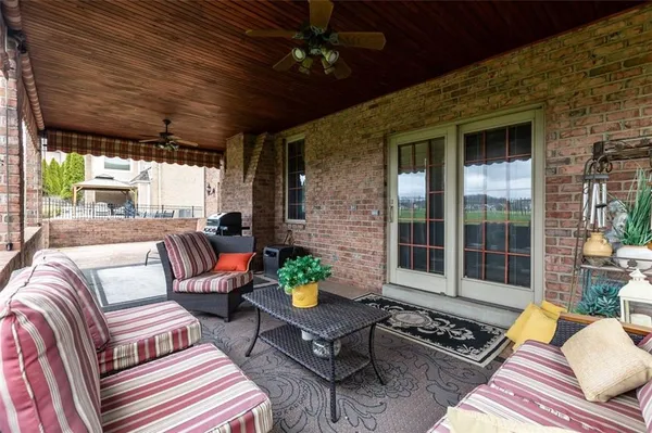 a view of a water with an ocean view