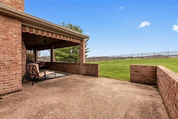a front view of house with yard and outdoor space