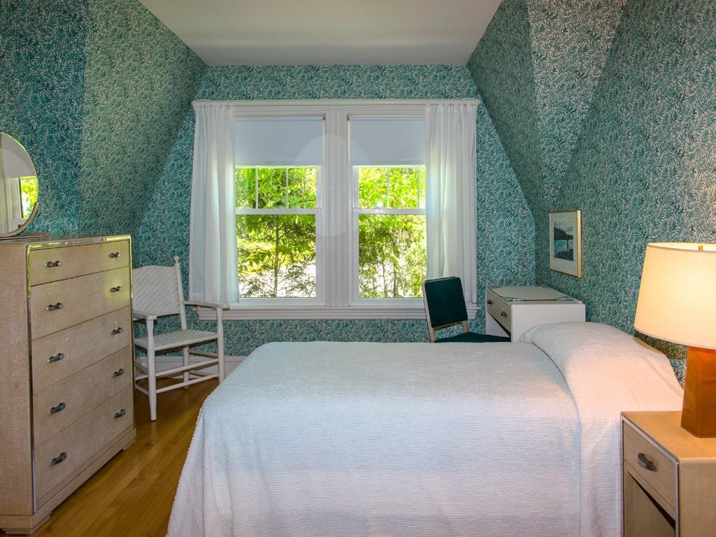 26 Manchester Road Northeast Harbor, ME 04662 - Photo 24 of 35 Guest Bedroom #3 with closet and...