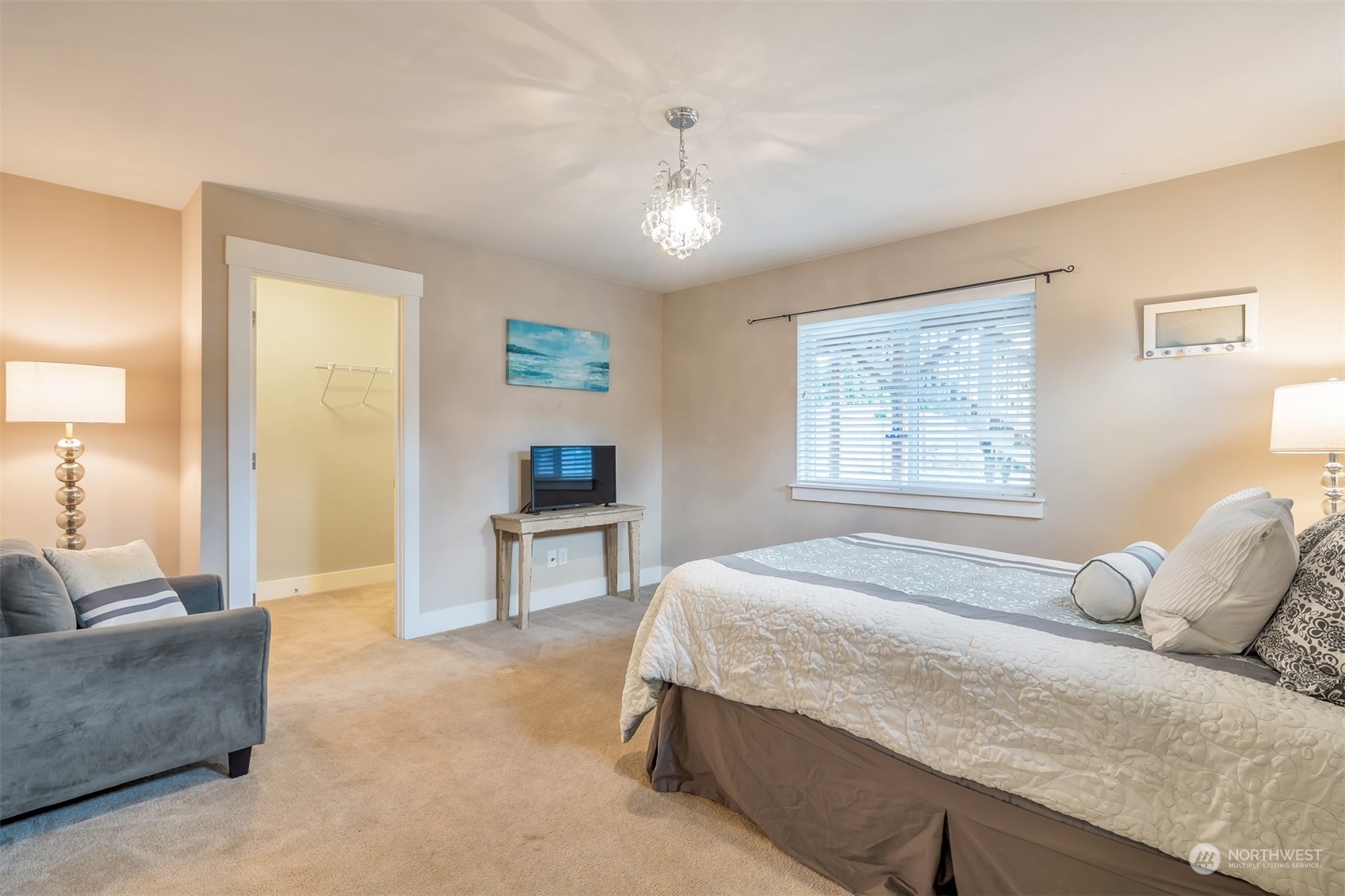 13508 6th Avenue Southwest Burien, WA 98146 - Photo 28 of 39 a bedroom with a bed and a couch