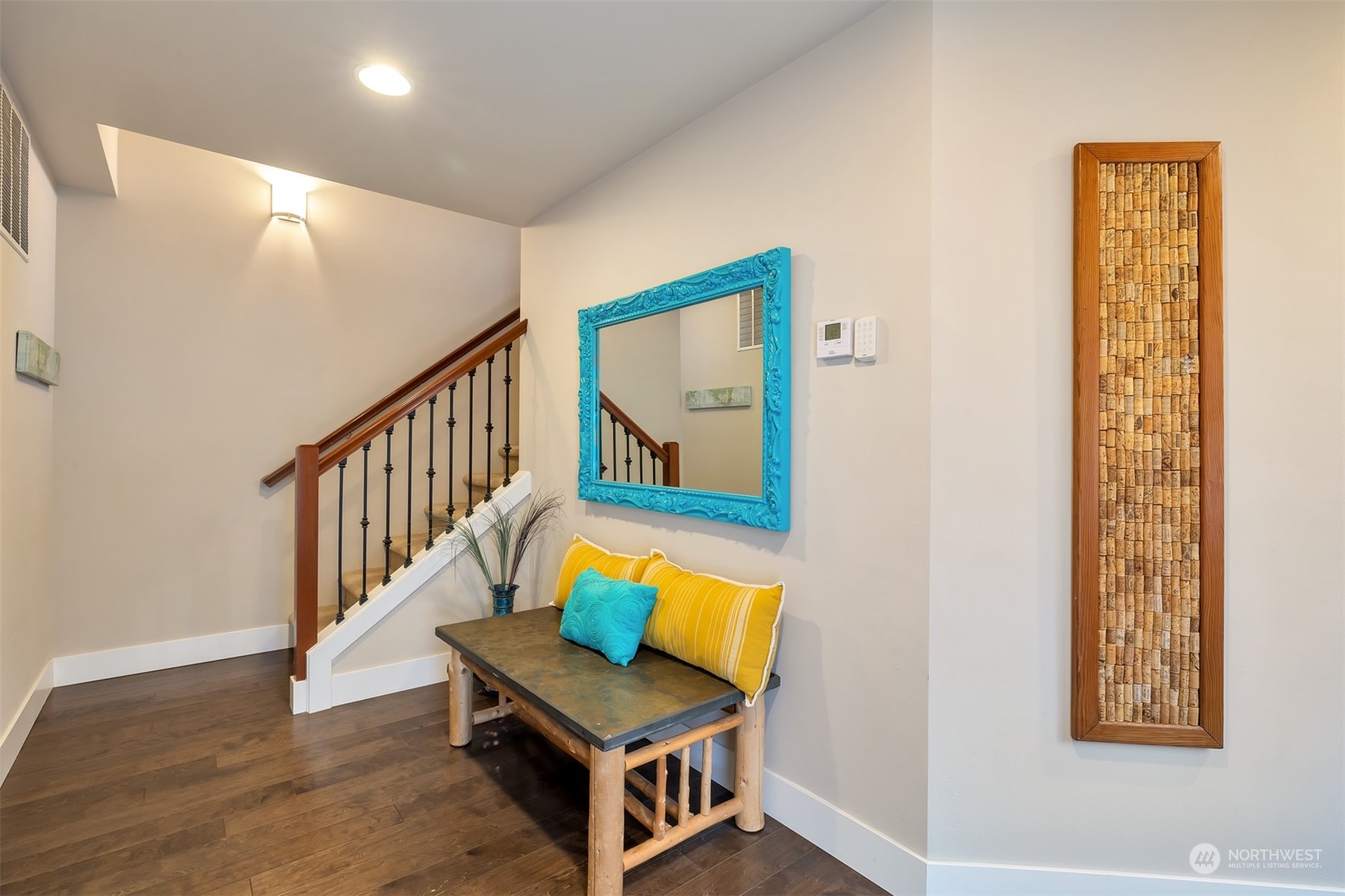 13508 6th Avenue Southwest Burien, WA 98146 - Photo 33 of 39 a stairs and with furniture in wooden floor