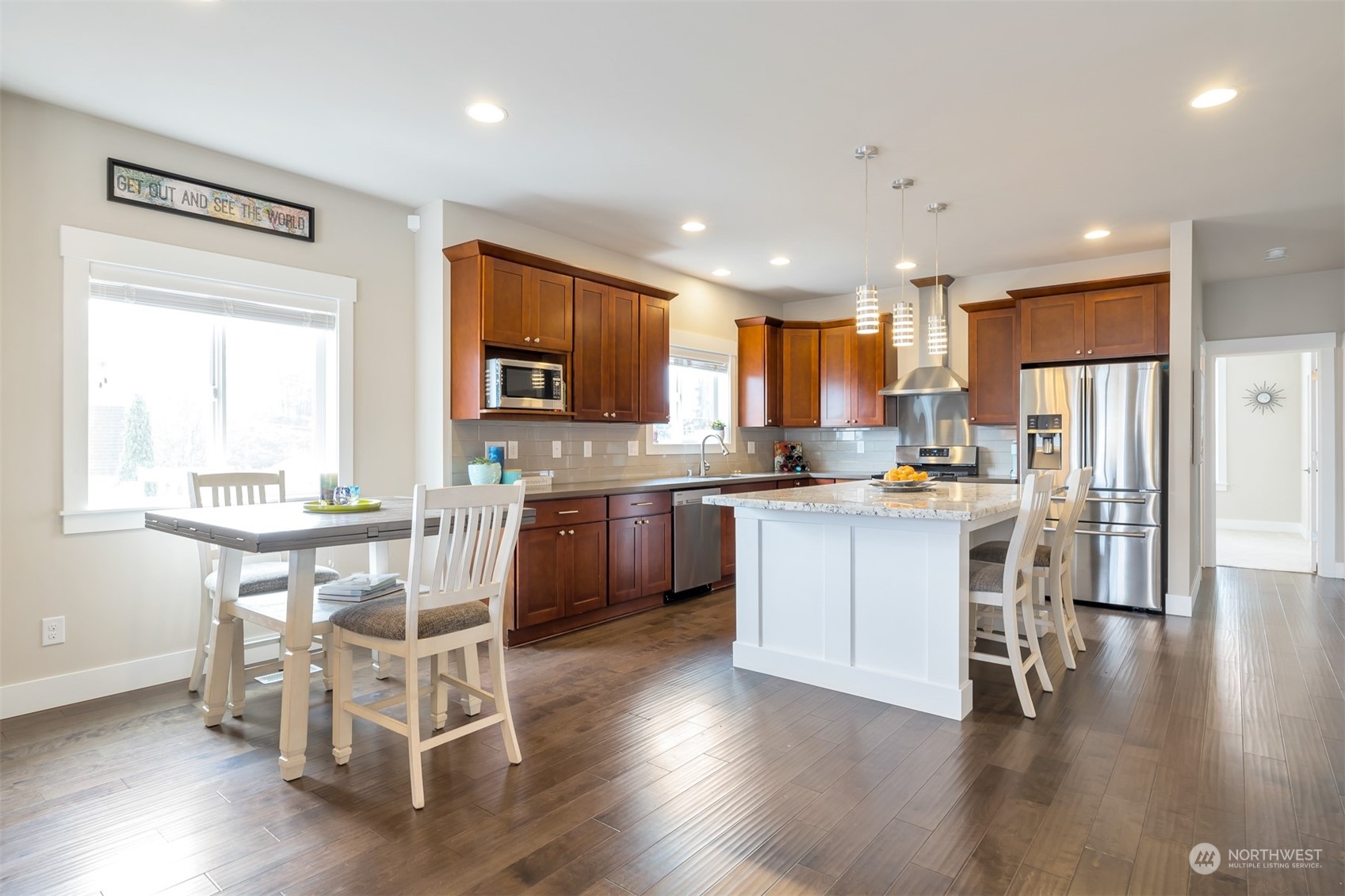 13508 6th Avenue Southwest Burien, WA 98146 - Photo 5 of 39 a kitchen with a sink cabinets and wooden floor